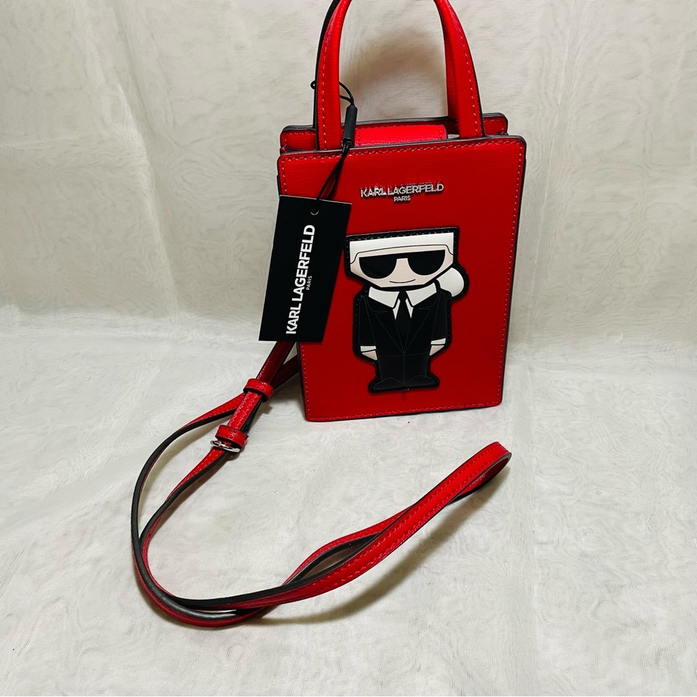 Karl Lagerfeld Paris Maybelle Mini Crossbody, NWT - Picture 2 of 12